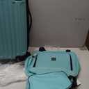 Travelers Club Midtown Hardside 4-Piece Luggage Travel Set, Emerald