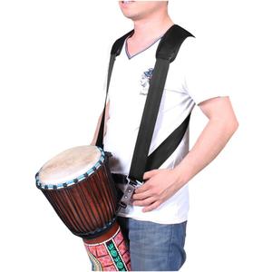 Padded Djembe Shoulder Strap Adjustable African Hand Drum Sling Belt Comfort Shoulder Harness Percussion Accessories Black