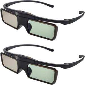 RF 3D Glasses Active Shutter RF 3D Glasses Rechargeable RF 3D TV Projectors 3D Movies Games Active Shutter RF 3D Glasses for Sony Epson Toshiba Sharp's RF 3D TV