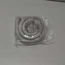 Ultrassist Toe Sleeve with Overlap Medium Size 7/8" Inner Diameter 36" Roll, Grey Sponge Toe Protectors for Blisters, Bunions, Corns