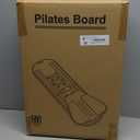 Pilates Board,Multifunctional Rebound Abdominal Board,Foldable Pilates Reformer Set, Ab Core Trainer Machine,Ab Exercise Board,Abs Workout Equipment for Women Home Gym Equipment (Purple)