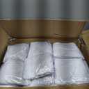 Vencede Spandex Folding Chair Covers 50PCS Stretch Chair Covers Protector for Wedding Party Banquet, Washable Universal Fitted Chair Slipcovers for Celebration Birthday (White, 50pcs)