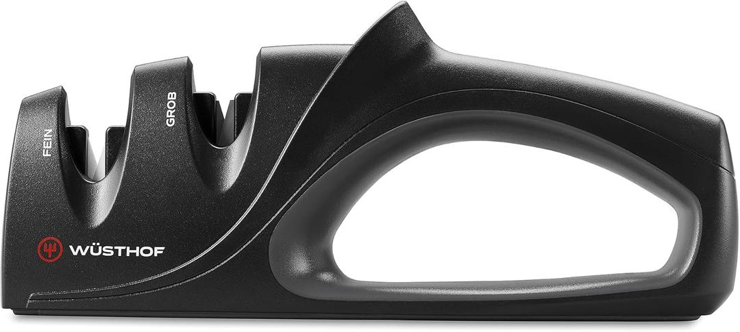 WSTHOF 2-Stage Hand-Held Sharpener, Black