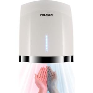 Hand Dryer for Home Bathroom White ABS Cover Noise Reduction Easy Installation Plug in for Household