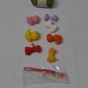 WaldyWop Crochet Kit for Beginners - 8 Flower Bookmarks Knitting Kit w/Step-by-Step Video Tutorials & Soft Yarn, Hook - Wobbles DIY Art Craft Kit for Adults Kids, Birthday Gifts for Women Girls Teen (Green)