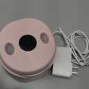 Dental Ultrasonic Retainer Cleaner Machine: 45kHz Dental Cleaning Pod with Digital Timer & 200ML, Cleaning for Dentures, Mouth Guards, Aligners, Night Guards, Braces, Toothbrush Heads & Jewelry, Pink