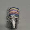 [8 Pack] Salad Dressing Container To Go, 2.4oz Small Condiment Containers with Leakproof Silicone Lids, Reusable Stainless Steel Sauce Cups for Lunch Bento Box, Picnic and Travel