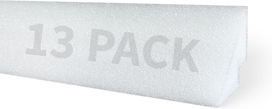 Blue Wave Peel and Stick Pool Cove for Above Ground Pools, 13-Pack – Resilient HDPE Construction – 53-Ft of Total Liner Coverage for up to 15-Ft Round Pools – Sand Cove Alternative