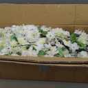 Large Artificial Cherry Blossoms Tree Indoor Faux Cherry Blossom Tree White 6FT Bedroom Trees for Home Christmas New Year Decor