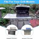 Grill Replacement Parts for Kirkland 720-0011 720-0108, Grill Grates & Grill Burners & Heat Plates for Costco Kirkland Signature 720-0011-LP BBQ Gas Grill