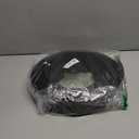 40FT No-Dig Landscape Edging, 2 Inch Tall Heavy Duty Plastic Garden Edging Border with 40 Anchoring Spikes for Lawn, Flower Bed & Decorative Yard (Black)