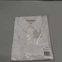 French Toast Boys' Expandable Collar Button Down Dress Shirt with Long Sleeves (Standard & Husky) (White)