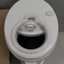 Ubbi Steel Diaper Pail, Odor Locking, No Special Bag Required, Award-Winning, Registry Must-Have, White