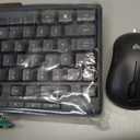 Logitech MK295 Wireless Mouse & Keyboard Combo with SilentTouch Technology, Full Numpad, Advanced Optical Tracking, Lag-Free Wireless, 90% Less Noise - Graphite