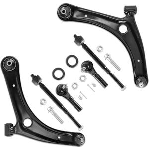 Front Lower Control Arm with Ball Joint Kit Compatible for Dodge Caliber 2007-2012 Compatible for Jeep Compass Patriot 2007-2017 K620066 K620065 ES800408 EV80645 Left and Right 6pcs
