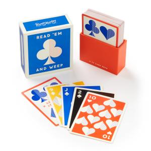 Brass Monkey Read Em and Weep - Beautiful Vintage Inspired Playing Card Set