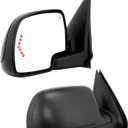 Towing Mirrors Driver Passenger Side Replacement for 2003-2007 Chevy Silverado GMC Sierra 1500 2500 HD 3500 Chevy Tahoe GMC Yukon Power Heated LH+RH Mirrors Pair