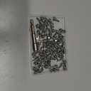 #8 x 1/2" Hex Washer Head Self Tapping Sheet Metal Screws with Drill Point, Stainless Steel 410, Self Drilling, 200 PCS