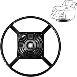 22" Recliner Ring Base Heavy Duty Metal Chair Sofa Furniture Swiveling Bottom Replacement Part with 10 inch Plate