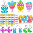 Mctuoba 128 Pack Party Favor for Kids 4-8-12, Treasure Box Toys, School Classroom Prizes, Pinata Stuffers Goodie Bag Fillers, Treasure Chest Carnival Prizes