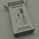 Momcozy Bottle Brush Kit, Innovative Push-Press Design for Better Cleaning - Baby Bottle Cleaner Brush for Baby Bottle, Breast Pumps, Nipples, and More - Can Generate Foam for Better Cleaning, Green (Press Bubble Style)