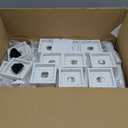 APONUO Solar Post Cap Lights 4x4 5x5 6x6, IP64 Waterproof, 16 Pack