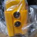 DC HOUSE Hydraulic Power Unit 15 Quart Double Acting Hydraulic Pump DC 12V Power Unit Metal Reservoir for Dump Trailer Car Lifting