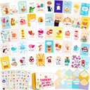 Decorably 50 Pack Bulk 5x7in Thinking of You Cards with Envelopes