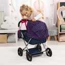 Bayer 4-in-1 Doll Pram Stroller Set with Accessories for 18 in Dolls