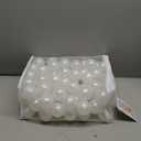 Realhaha Ball Pit Balls 50 100 200 500 Play Balls Plastic Balls for Baby Girls Toddlers Kids Play Tent Pool Playhouse Playpen Party Decoration (Pearl White)