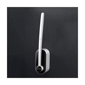ROHNES Disposable Toilet Brush Plastic Wall Mounted Replaceable Toilet Cleaning Brush Sponge Toilet Bowl Brush with Head Brush
