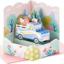 Hallmark Paper Wonder Mother's Day Pop Up Card (Truckload of Flowers)