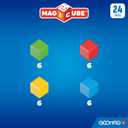 Geomag Magicube Magnetic Blocks for Toddlers Ages 15 | Swiss-Made STEM Building Toy Sets | Multiple (MAGICUBE_24PCS_Montessori)