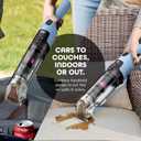 Shark StainForce Cordless Spot Cleaner, Dual-Activated Easy Spray Formula, OXY-Powered Cleaning, Indoor + Outdoor, Carpets, Upholstery, Car Seats & Stairs, Pet Urine & Odor Remover, 5" Tool, HX102BRN