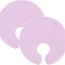 2 x Coldcool Breast Therapy Gel Pack for Hot & Cold Relief - Reusable Lactation Ice Packs for Breastfeeding Engorgement, Post-Surgery Recovery, Mastiti(Purple)
