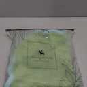 MONDAY MOOSE Decorative Throw Pillow Covers Cushion Cases, Set of 2 Soft Velvet Scalloped Wavy Edge Designs, Mix and Match for Home Decor, Pillow Inserts Not Included (Green/Light Green, 20x20 inch)  