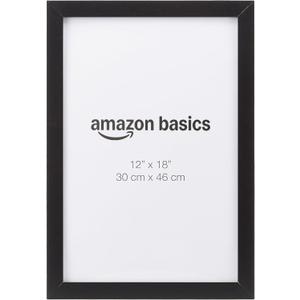 Rectangular Wood Poster Frame, 12" x 18", Black