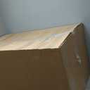 Rubbermaid Roughneck Heavy-Duty Wheeled Trash Can with Lid 34-Gallon Black for Home/Outdoor Garbage Disposal