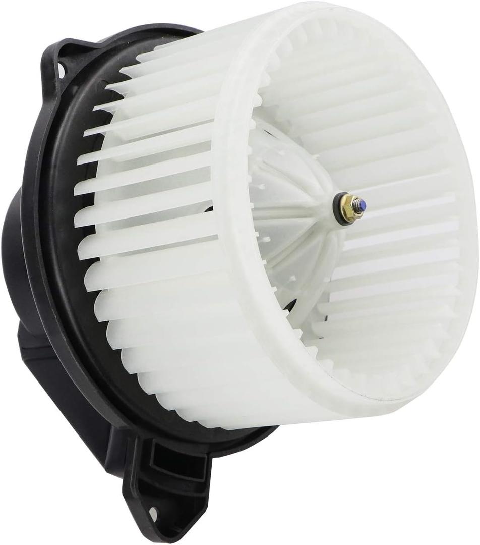Heater Blower Motor w/Fan Cage Blower HVAC Blower Motor Assembly fit for Dodge Ram 1500 2002-2008, fit for Dodge Ram 2500&3500 2002-2009, fit for Grand Cherokee 2002-2004 Replaces 5096256AA 61500635