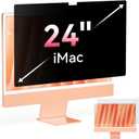 2026 Upgraded iMac Privacy Screen for 24 Inch 2021-2026 Destop Computer Monitor, Anti Glare Blue Light Filter Shield, Anti Spy Privacy Protector