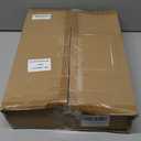 Floor Scrub Brush with Long Handle, 3 in 1 Scrape and Heavy-Duty Stiff Bristle Scrubber Brush for Cleaning Shower Bathroom, Patio, Pool, Garage, Kitchen, Wall and Deck (White, 1 Pack)