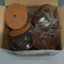 24 Pcs Chair Leg Floor Protectors for Hardwood Floors Silicone Covers Felt Pads Furniture Leg Caps Anti-Scratch Reduce Noise Fit (1-5/16" to 2")