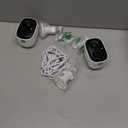 GMK Security Cameras Wireless Outdoor, 2K Color Night Vision AI Motion Detection 2-Way Talk Battery Powered WiFi Home Indoor Camera IP65 Weatherproof Spotlight Siren Alarm Cloud/SD Storage 2-Pack