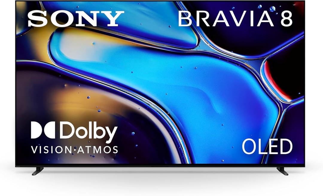 Sony 55 Inch OLED 4K Ultra HD TV BRAVIA 8 Smart Google TV with Dolby Vision HDR and Exclusive Features for PlayStation 5 (K-55XR80) Sony 55 Inch OLED 4K Ultra HD TV BRAVIA 8 Smart Google TV with Dolby Vision HDR and Exclusive Features for PlayStation 5 (K-55XR80)