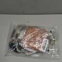 Beefunny Old Man Wig and Glasses Grandpa Costume Accessories Inflatable Walking Cane 100th Day of School Starter Kit (SILVER)