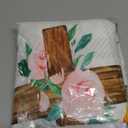 Easter Tablecloth 60 x 84 Inch Rectangle, Easter Bunny Table Cloth Buffalo Check Plaid Kitchen Table Cover for Dining Room Spring Oblong Tablecloth Indoor Decor