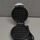 Dash Mini Waffle Maker- Compact Electric Iron for Creative Homemade Treats - PTFE nonstick surface - Easy-to-Clean - Perfect for Kids & Families - White