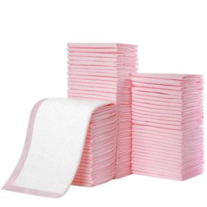 Disposable Changing Pad Liners Pack of 100 Baby Incontinence Changing Pads Diaper UnderPads Ultra Soft Super Absorbent Waterproof Mat 13 x18 in (13x18 Inch (Pack of 100))