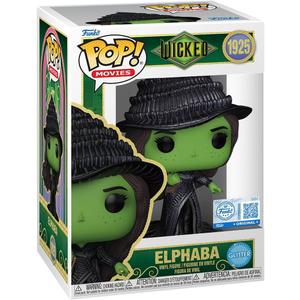 Funko Pop! Movies: Wicked Pt. 2 - Elphaba - Glitter - Collectable Vinyl Figure - Gift Idea - Official Merchandise - Toys for Kids & Adults - Movies Fans - Figure for Collectors