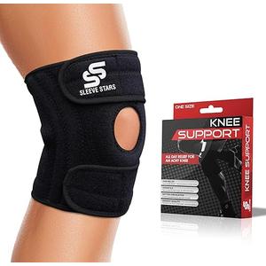 Sleeve Stars Knee Brace & Knee Support for Men & Women, Knee Braces for Knee Pain, Knee Protection Wrap for Working Out